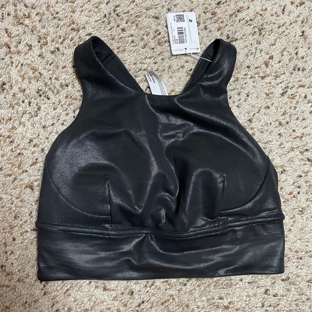 Lululemon Wunder Train Longline *Foil